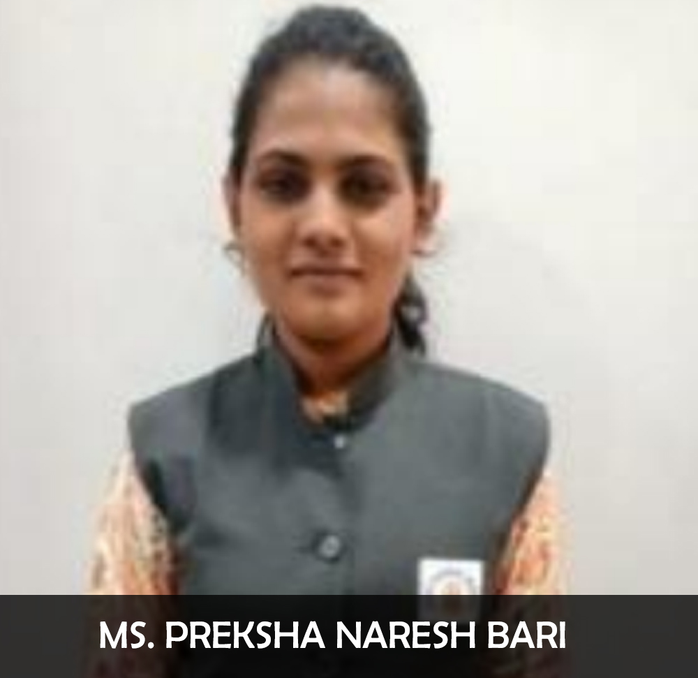 Ms. Preksha Naresh Bari 